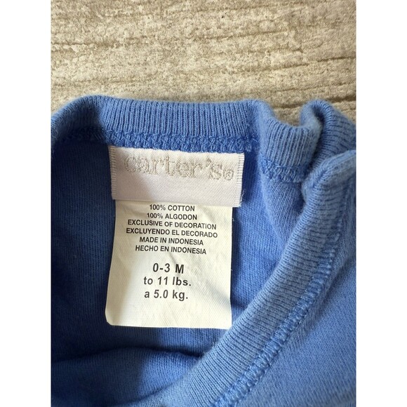 Vintage Carters 0-3 Month Yellow Little Duckie Baby Bodysuit - Picture 4 of 5